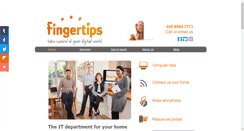Desktop Screenshot of fingertipslondon.com